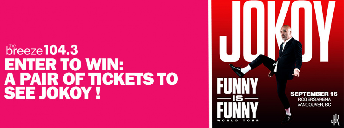 WIN: A Pair of Tickets to See Jo Koy's Funny Is Funny World Tour