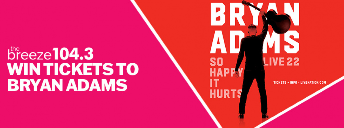 Win tickets to Bryan Adams: So Happy It Hurts Tour