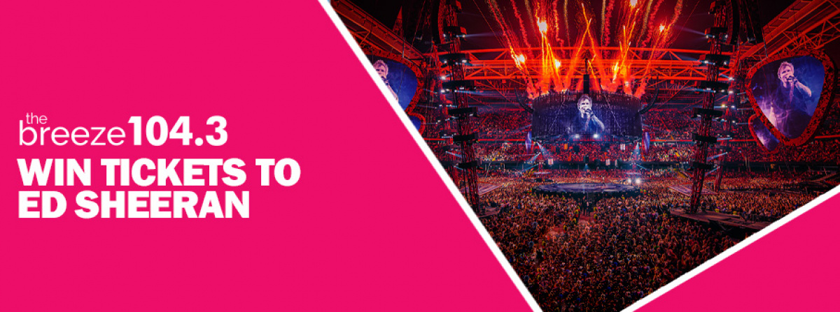 Breeze All Access: Win Ed Sheeran Tickets