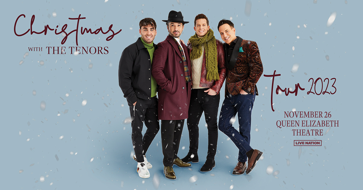 Win Tickets to Christmas with The Tenors 104.3 The Breeze