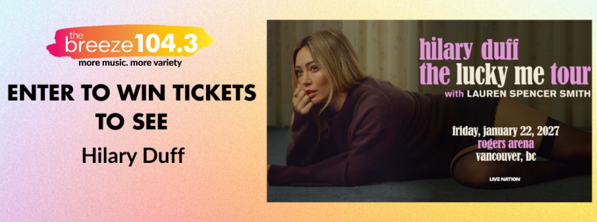 Win tickets to Hilary Duff before they go on sale!