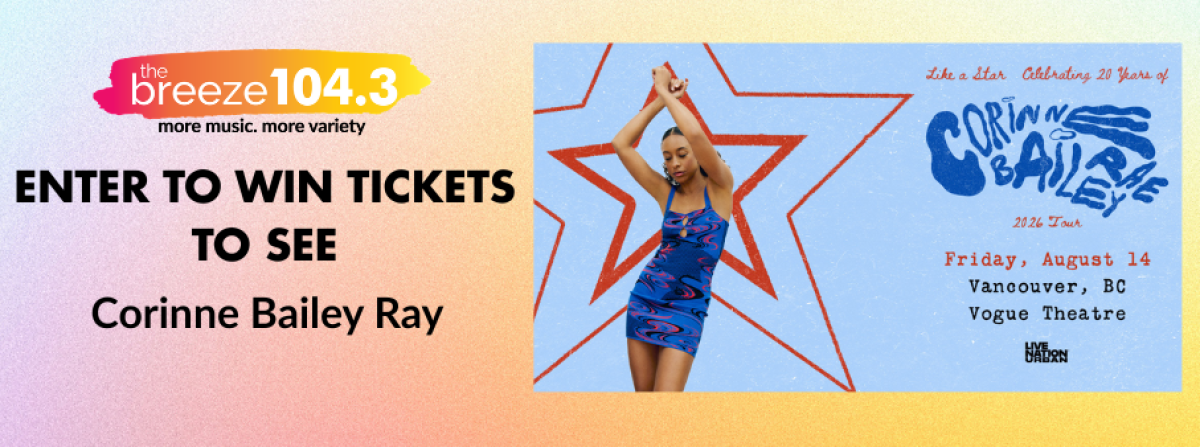 Win tickets to Corinne Bailey Rae