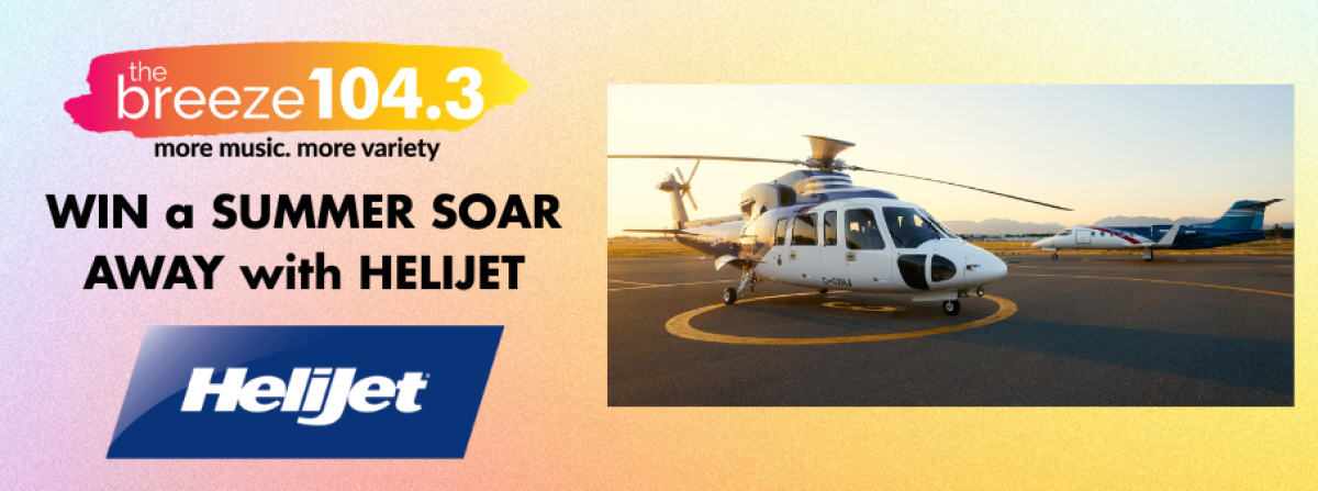 Win a Summer Soar Away for 2 with Helijet